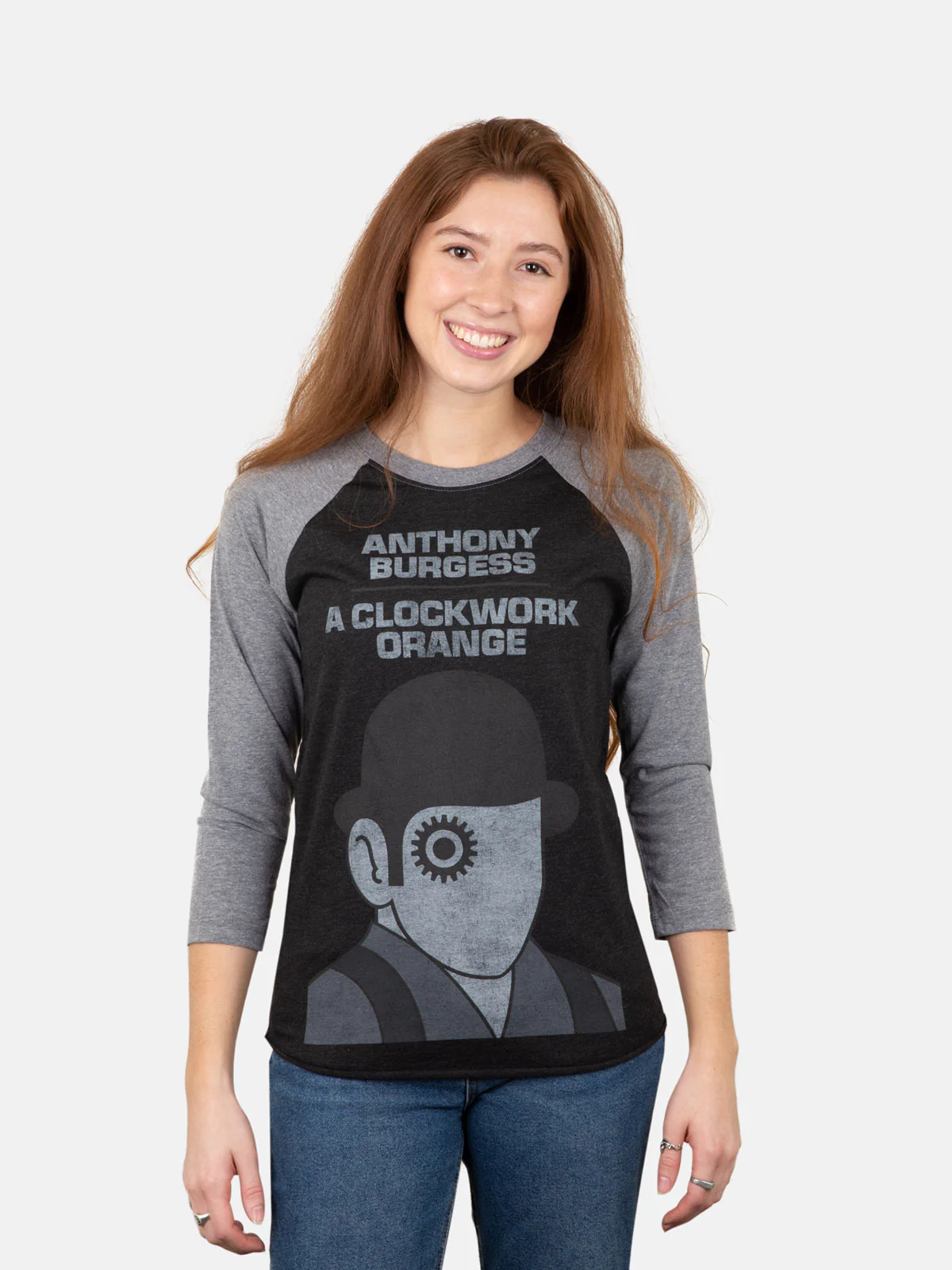 A Clockwork Orange Unisex 3/4-Sleeve Raglan - Image 3