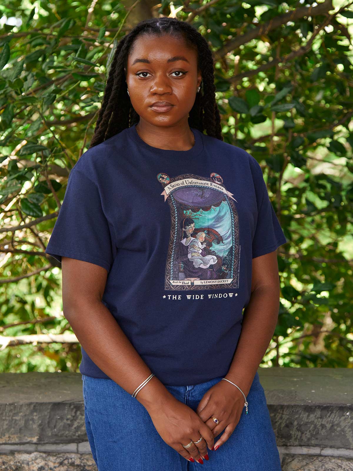 A Series of Unfortunate Events #3: The Wide Window Unisex T-Shirt (Print Shop) - Image 2