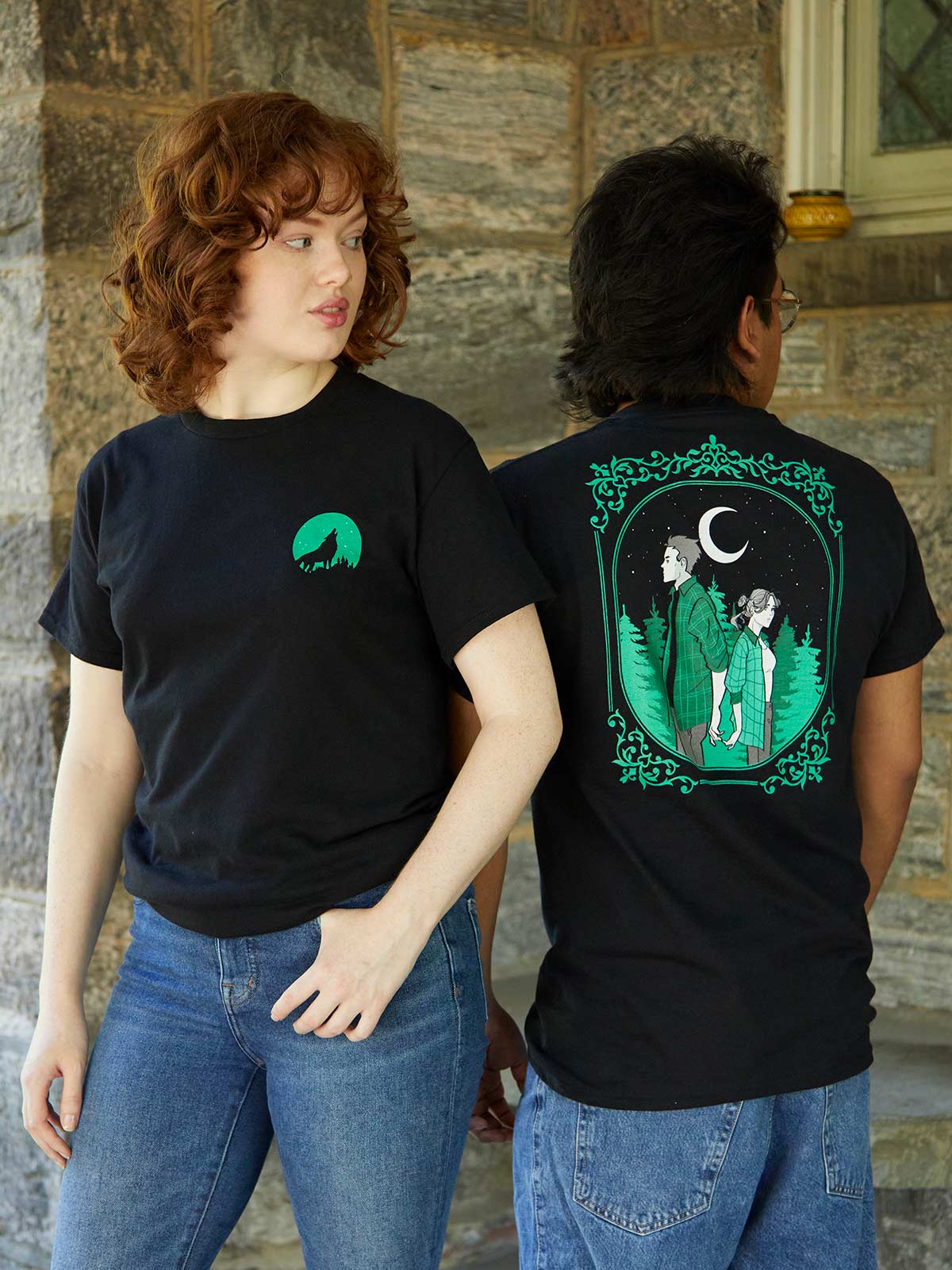 Ali Hazelwood's Mate: Serena and Koen Unisex T-Shirt (Print Shop) - Image 3
