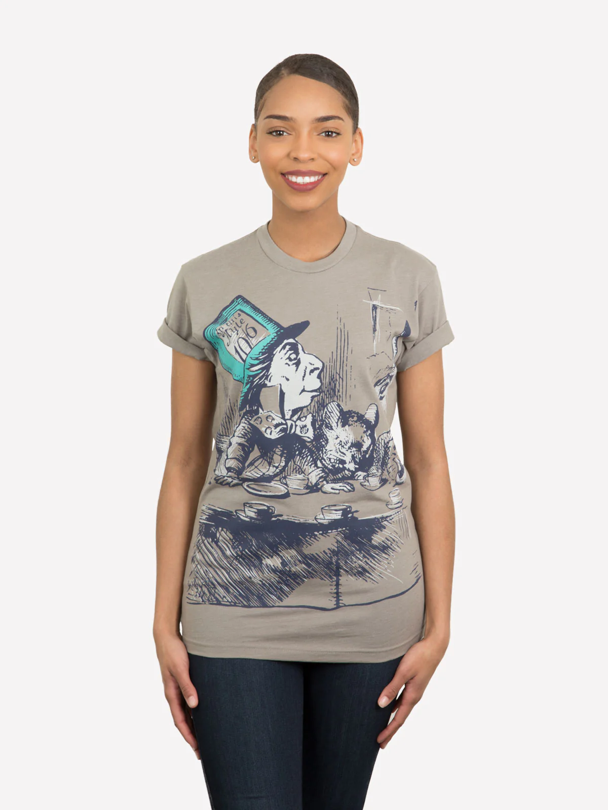 Alice in Wonderland Unisex T-Shirt - Image 3