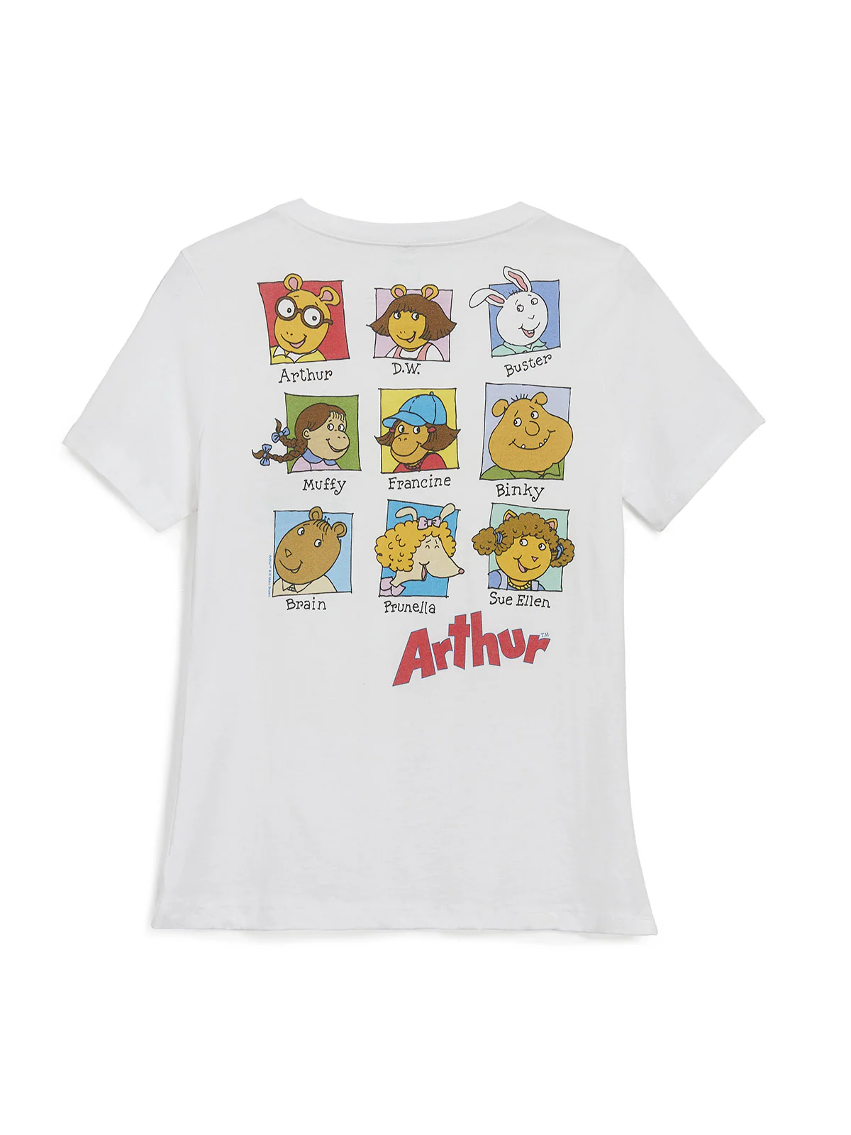Arthur: Friends Women’s V-Neck T-Shirt (Print Shop) - Image 2