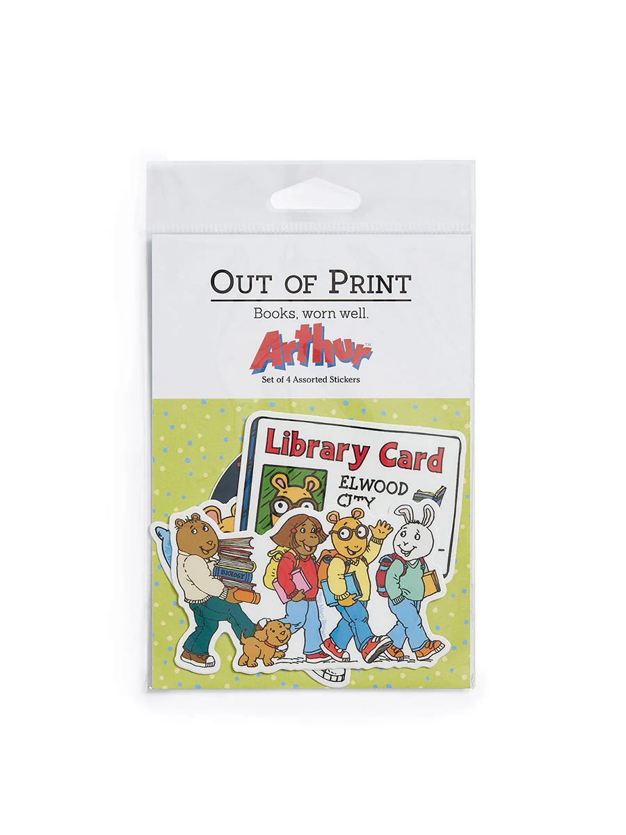 Arthur Stickers - Set of 4 - Image 6
