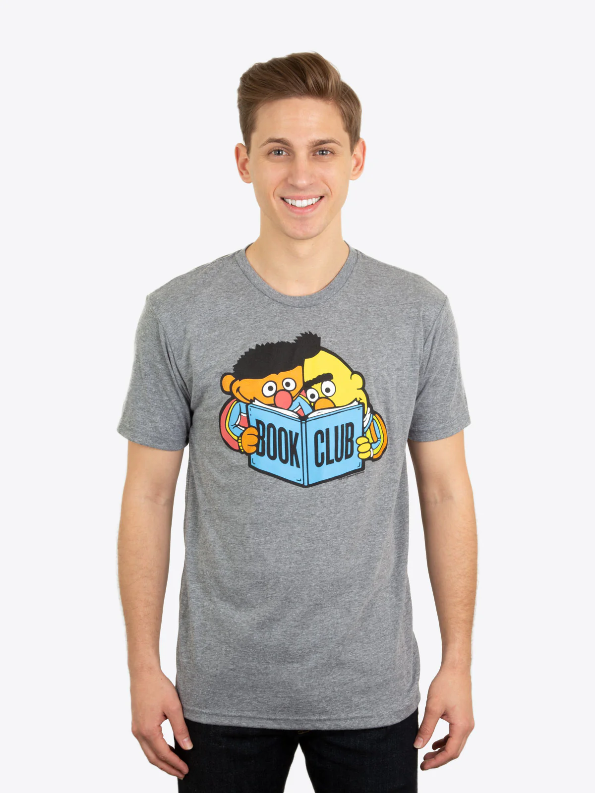 Sesame Street Bert and Ernie Book Club Unisex T-Shirt - Image 2