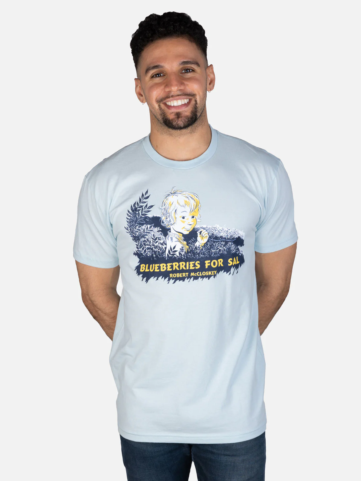 Blueberries for Sal Unisex T-Shirt - Image 2