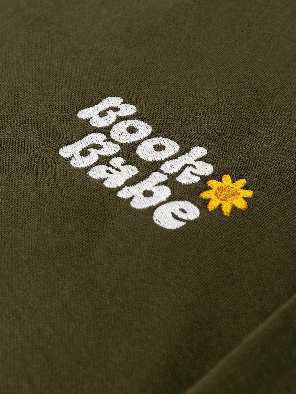 Book Babe Embroidered Unisex Hoodie (Print Shop) - Image 2