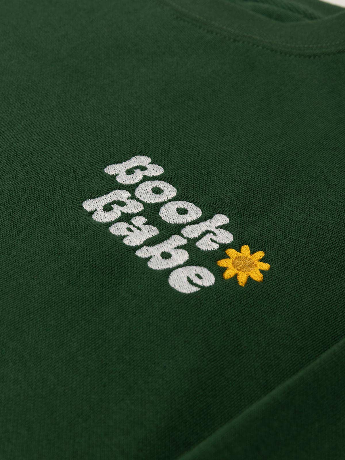 Book Babe Embroidered Unisex Sweatshirt (Print Shop) - Image 4