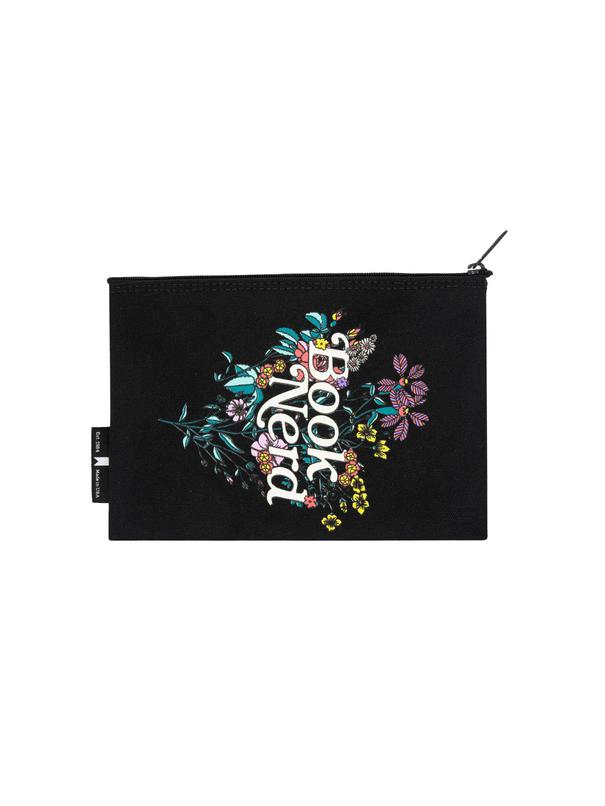 Book Nerd Floral pouch - Image 2
