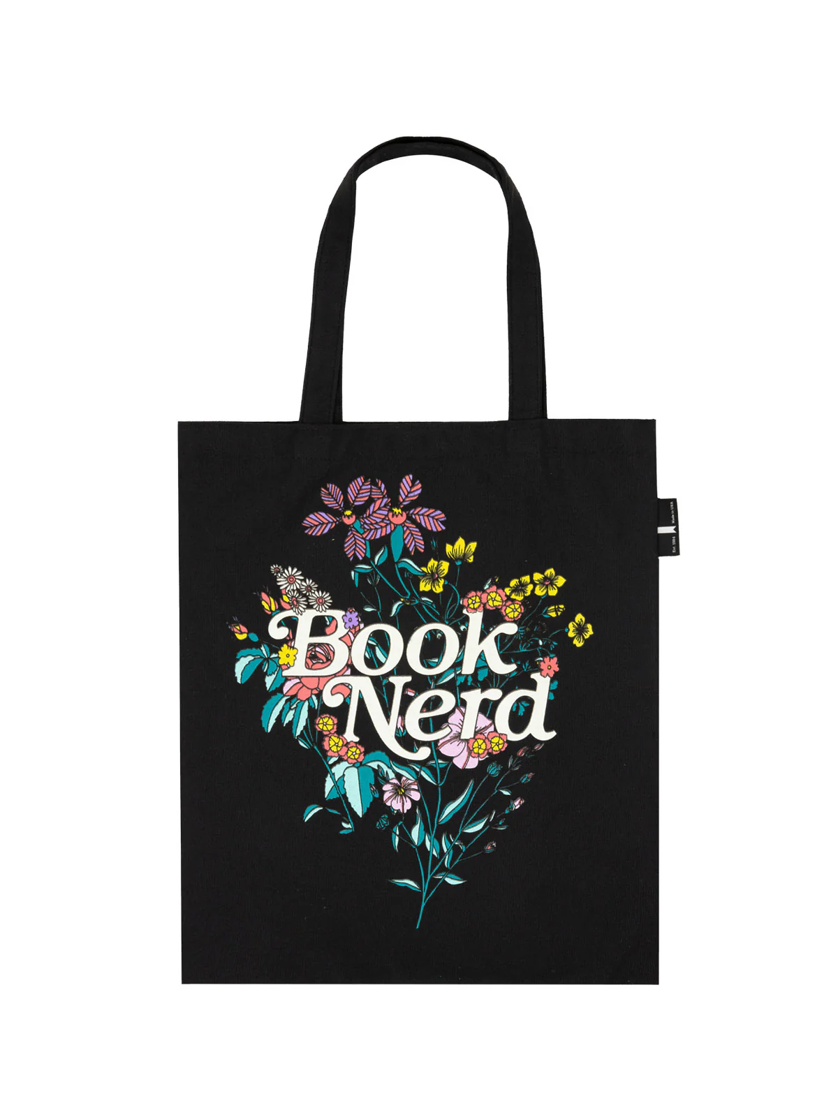 Book Nerd Floral tote bag - Image 2