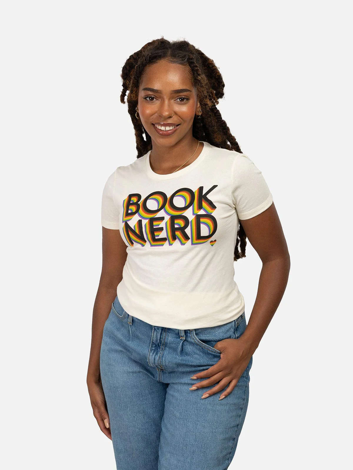 Book Nerd Pride Women's Crew T-Shirt - Image 2