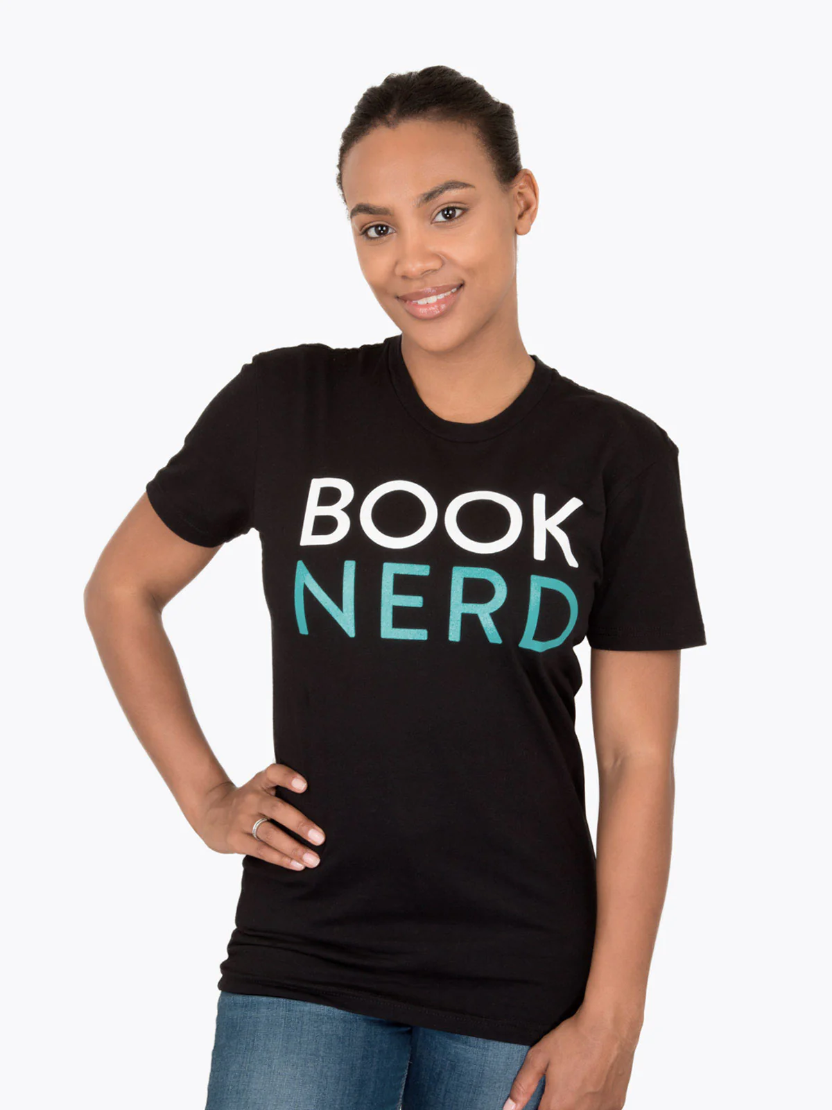 Book Nerd Unisex T-Shirt - Image 3