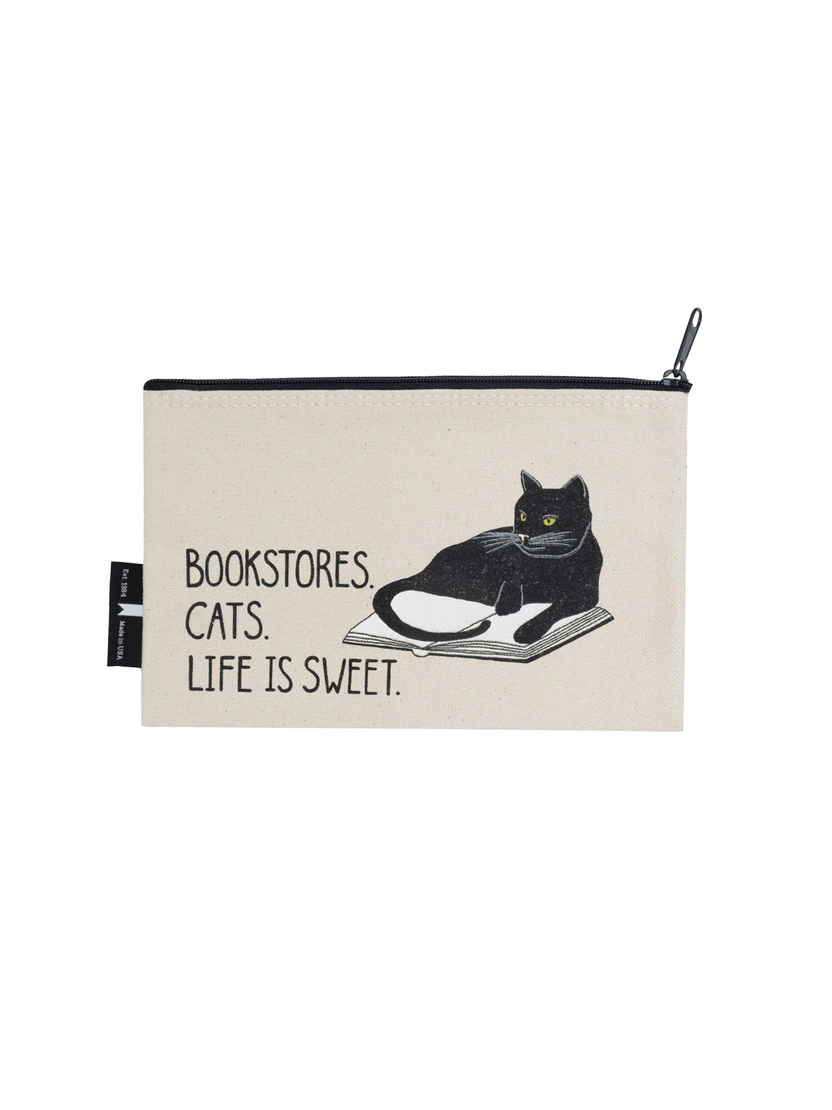 Bookstore Cats pouch - Image 2