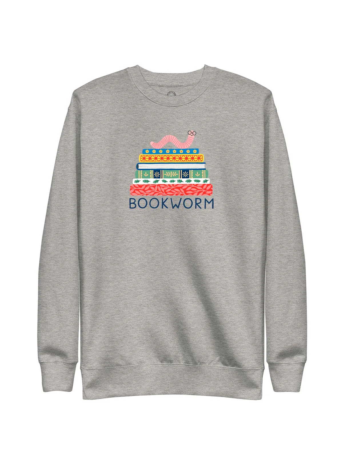 Bookworm Unisex Sweatshirt (Print Shop) - Image 2