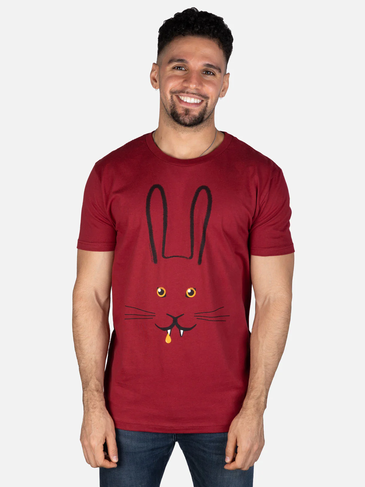 Bunnicula Unisex T-Shirt (Red) - Image 2