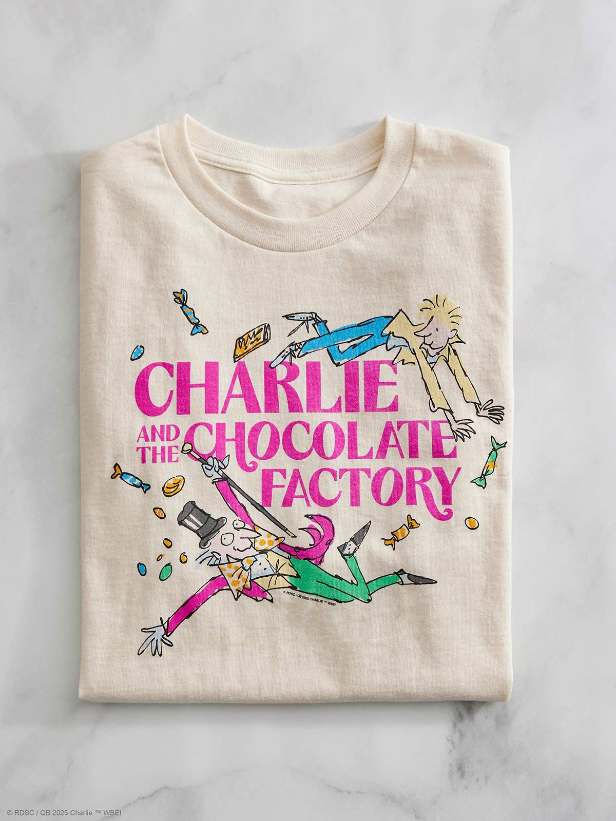 Charlie and the Chocolate Factory Unisex T-Shirt (Natural) - Image 2