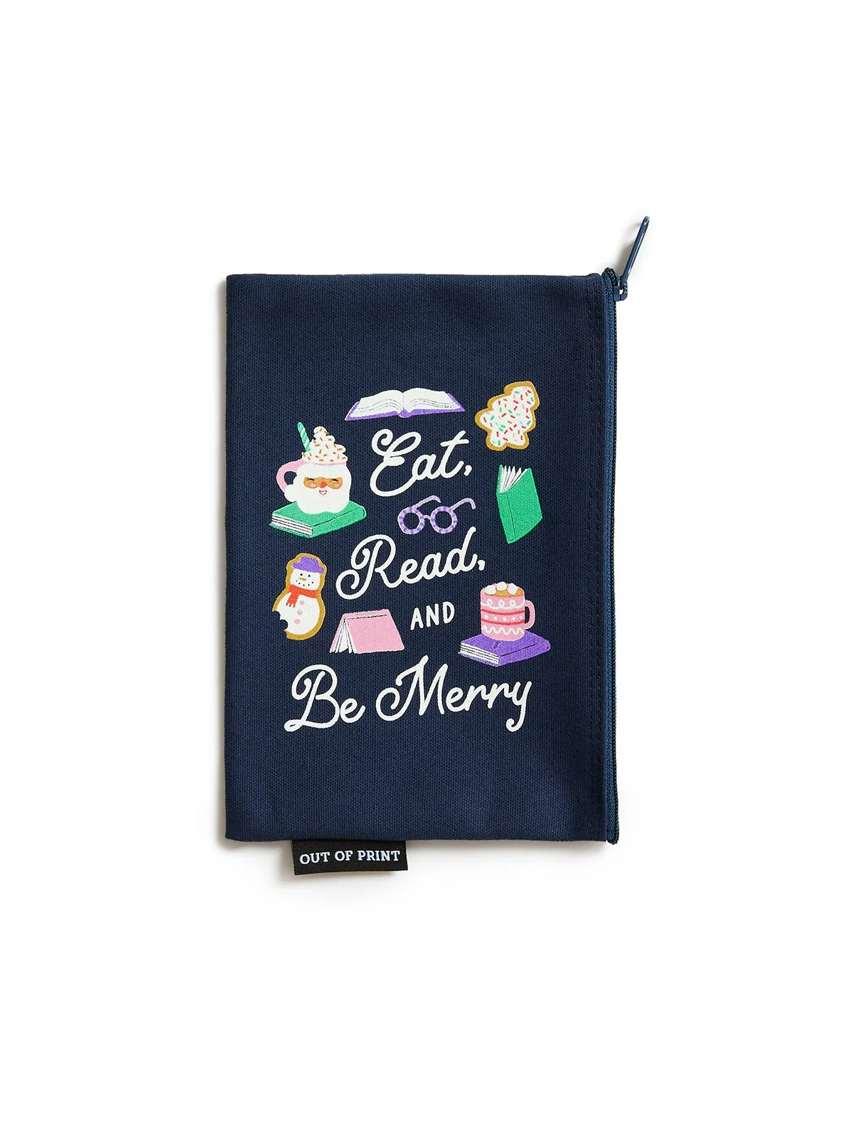 Eat, Read, & Be Merry pouch - Image 2