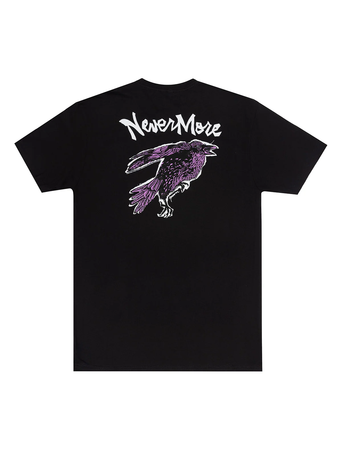 Edgar Allan Poe Nevermore Raven Unisex T-Shirt - Image 4