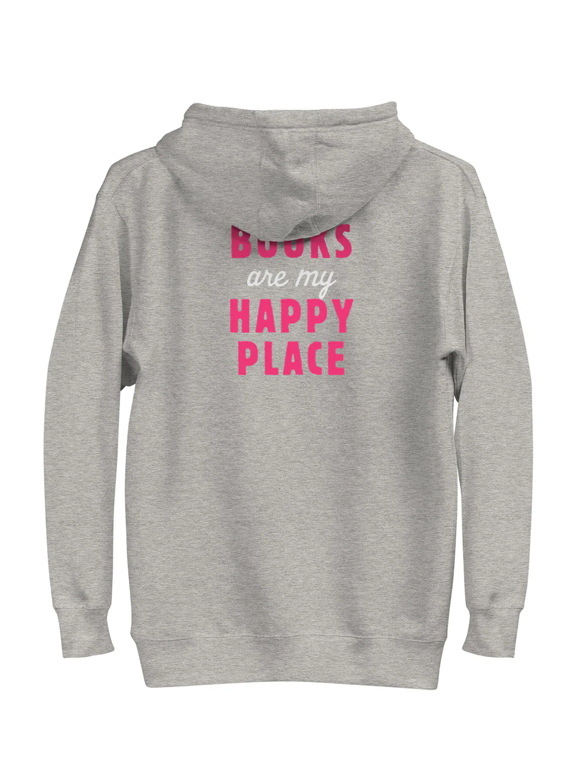 Emily Henry: Books Are My Happy Place Embroidered Unisex Hoodie (Print Shop) - Image 2
