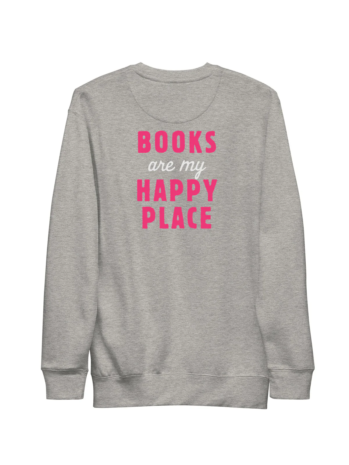 Emily Henry: Books Are My Happy Place Embroidered Unisex Sweatshirt (Print Shop) - Image 2
