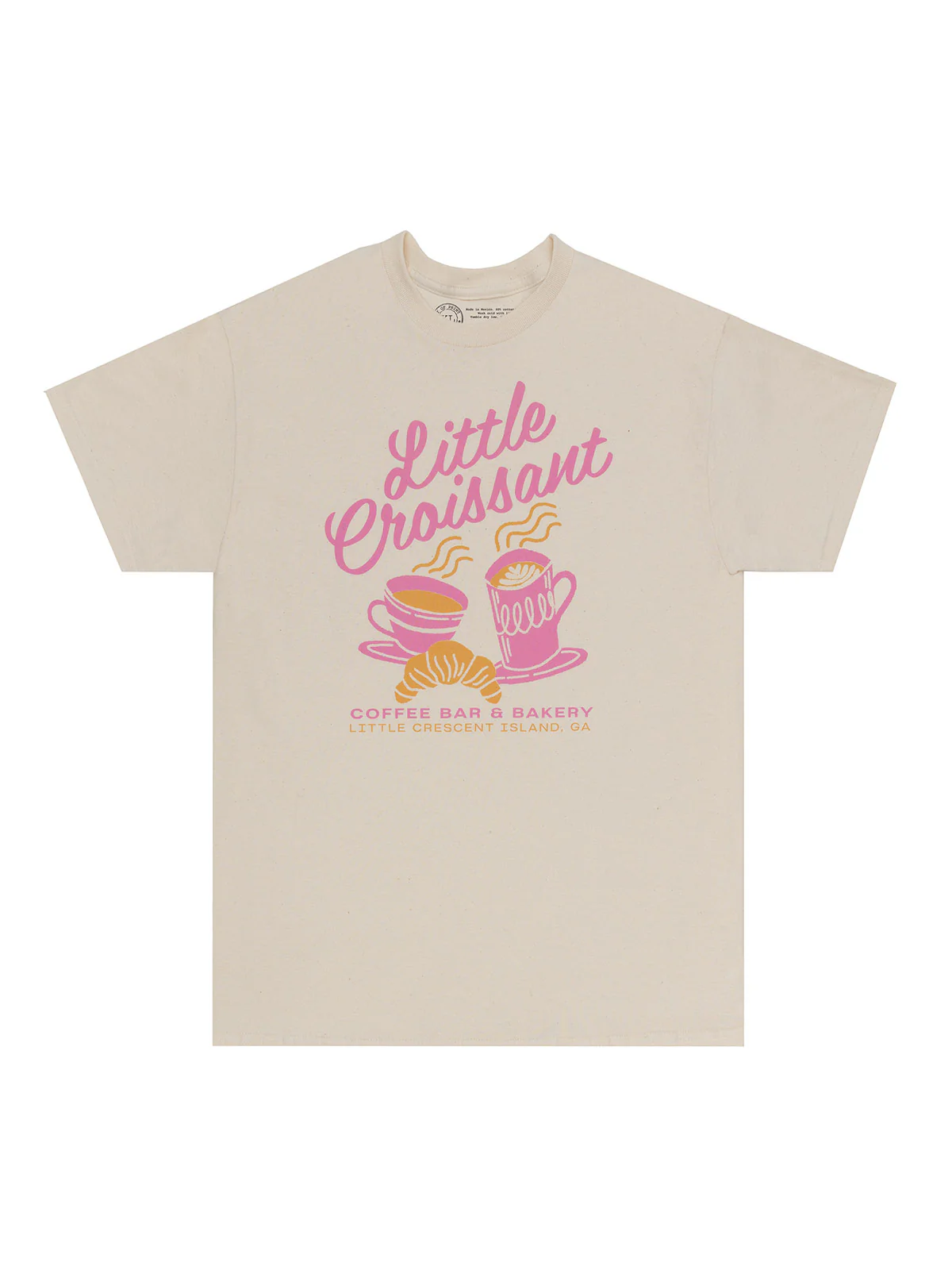 Emily Henry: Little Croissant Coffee Bar Unisex T-Shirt