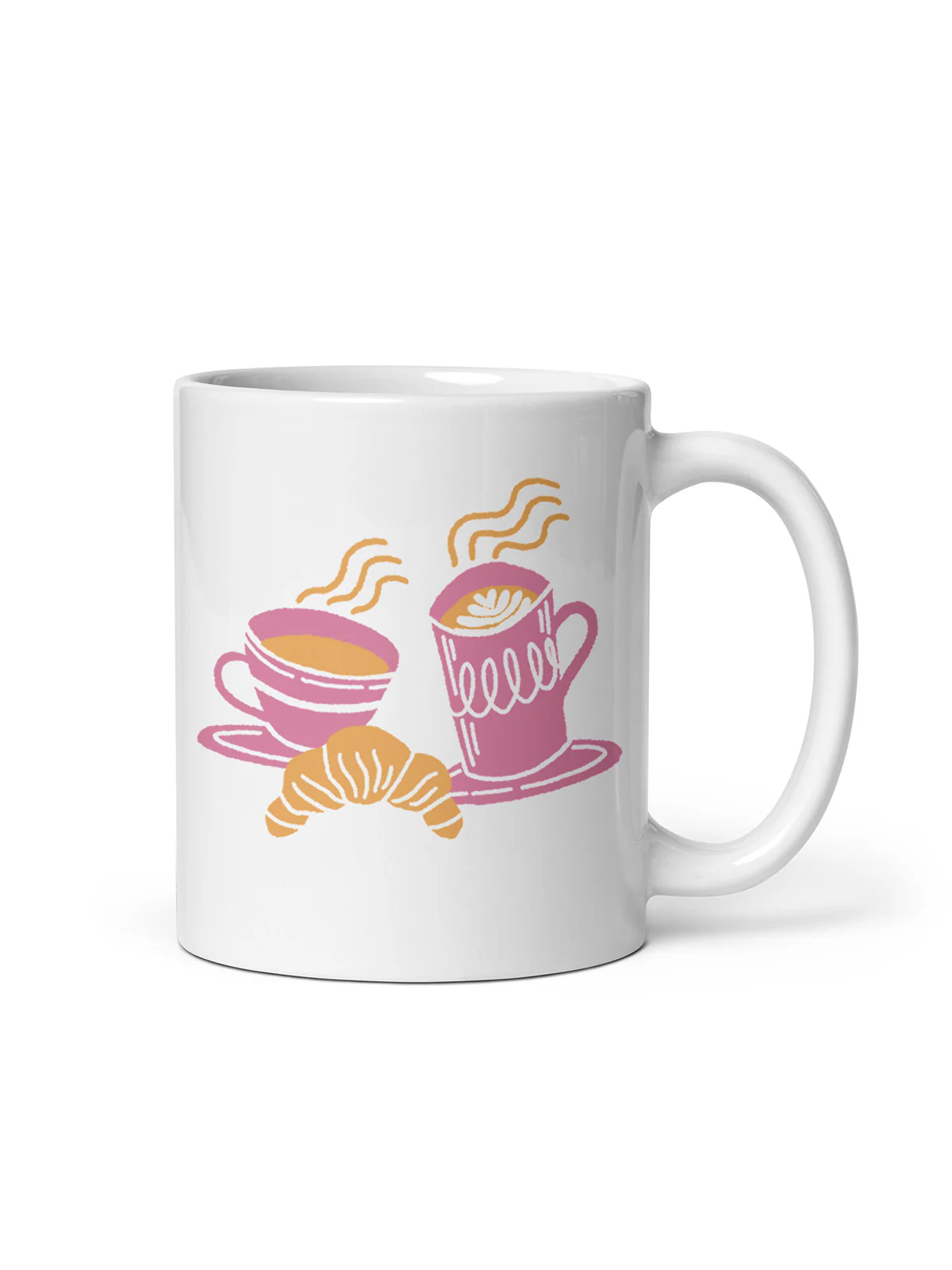 Emily Henry: Little Croissant Coffee Bar Mug (Print Shop) - Image 2