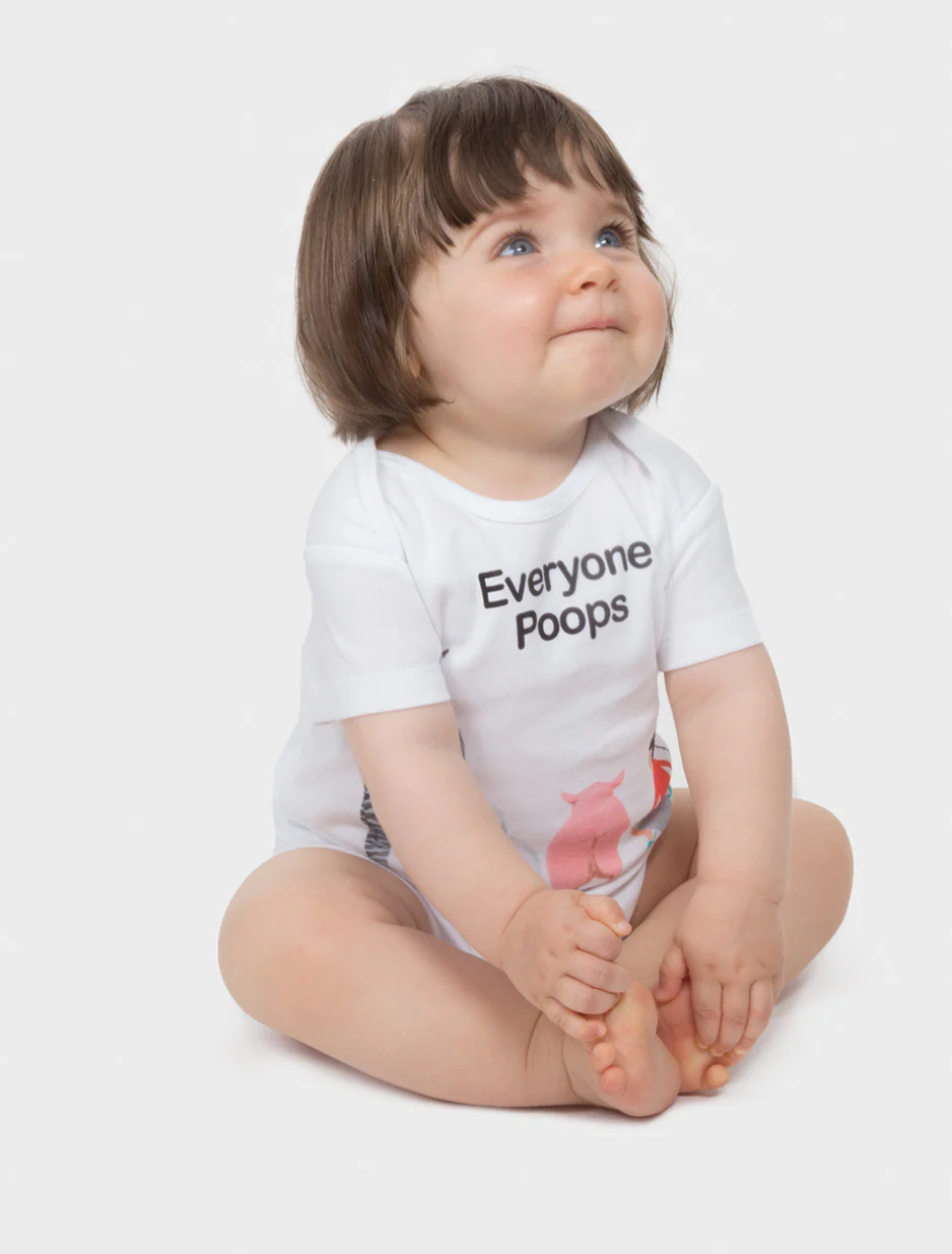 Everyone Poops baby bodysuit - Image 2