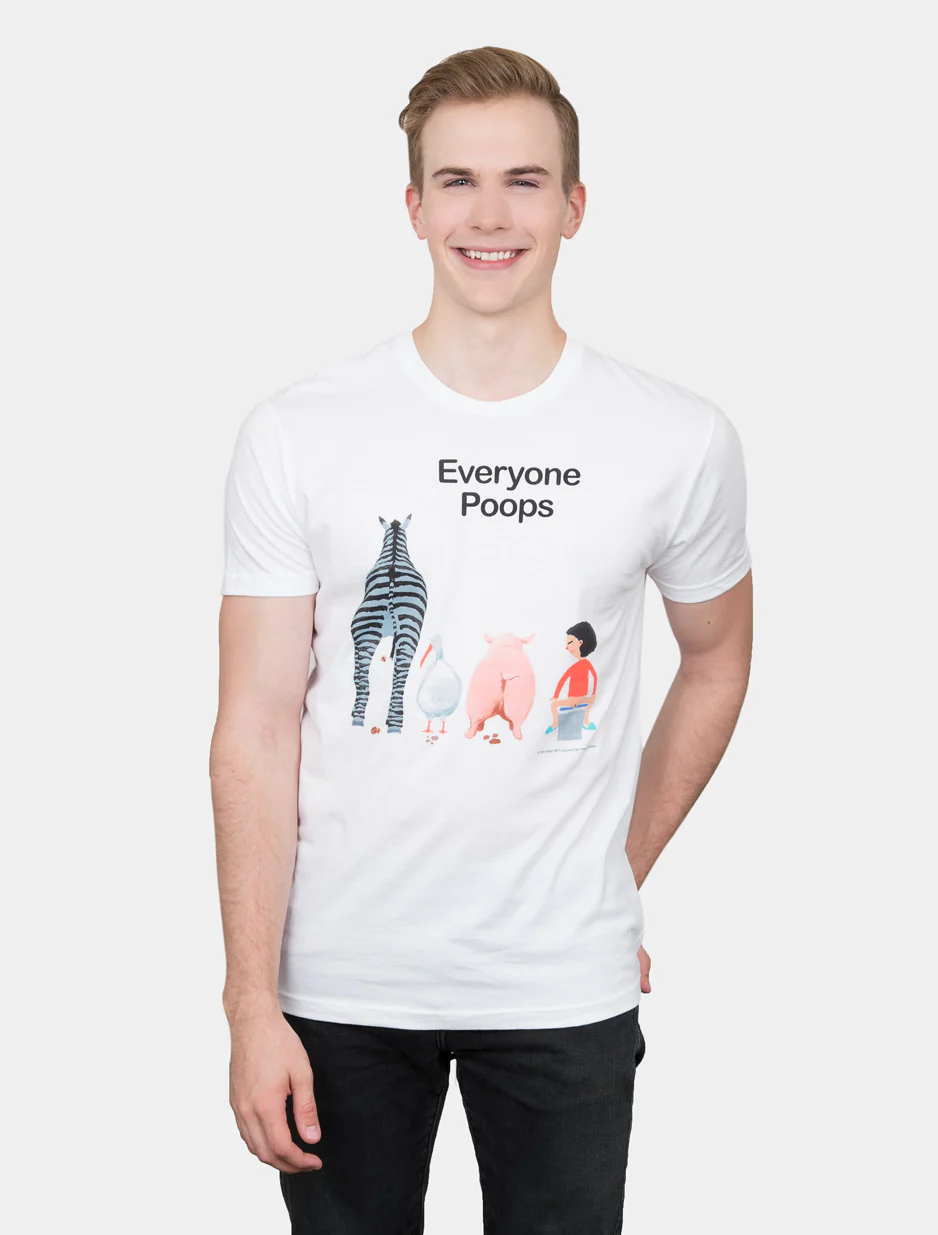 Everyone Poops Unisex T-Shirt - Image 2