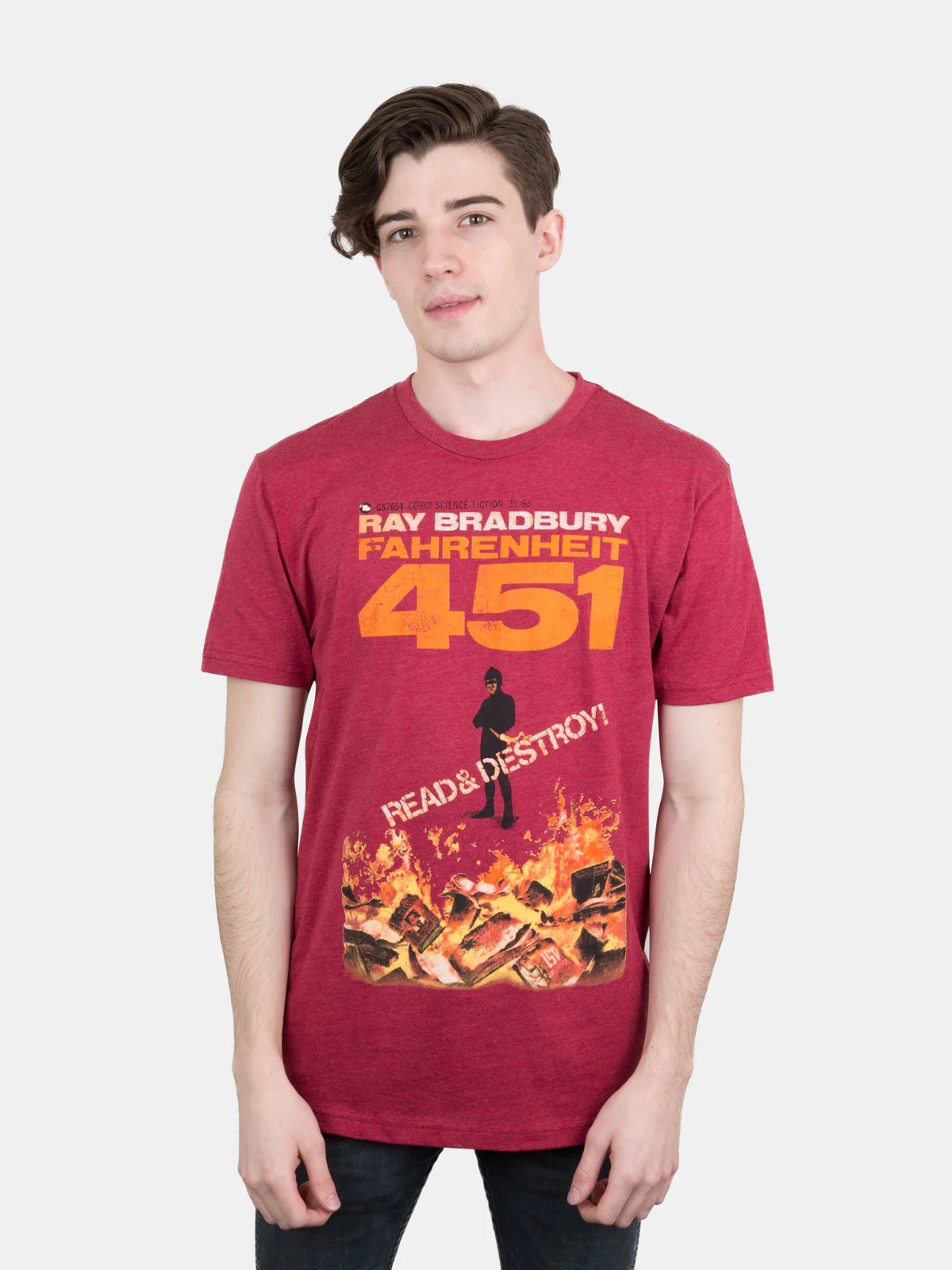 Fahrenheit 451 Unisex T-Shirt - Image 2