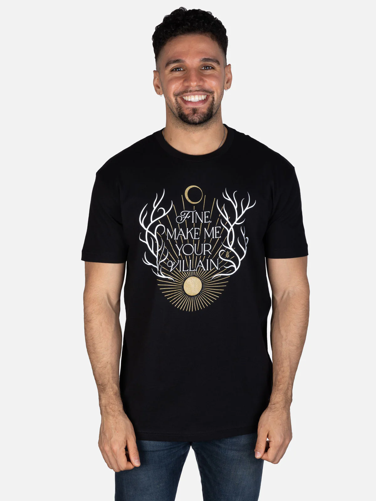 Fine, Make Me Your Villain Unisex T-Shirt - Image 2