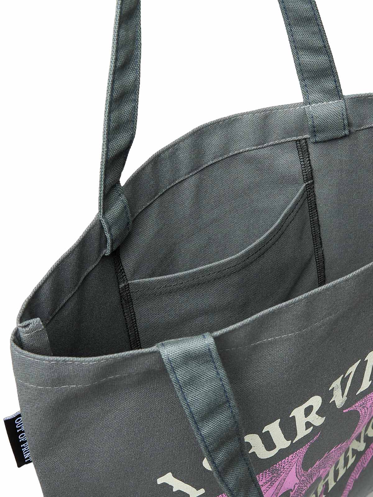 Fourth Wing: I Survived Threshing tote bag - Image 3