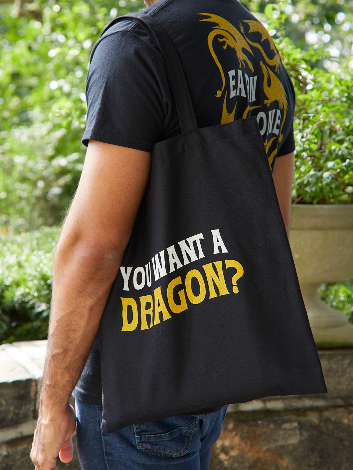 Fourth Wing: Want a Dragon tote bag - Image 3