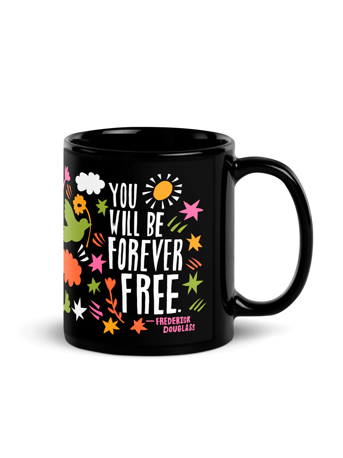 Frederick Douglass – Once You Learn To Read Mug (Print Shop) - Image 2