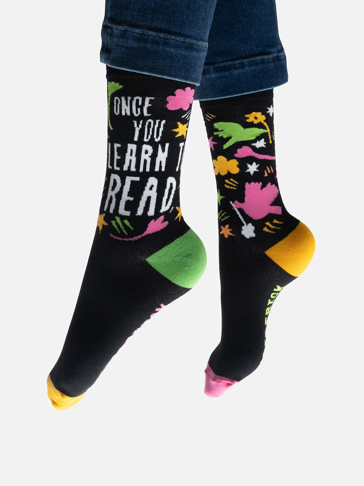 Frederick Douglass - Once You Learn to Read socks - Image 3