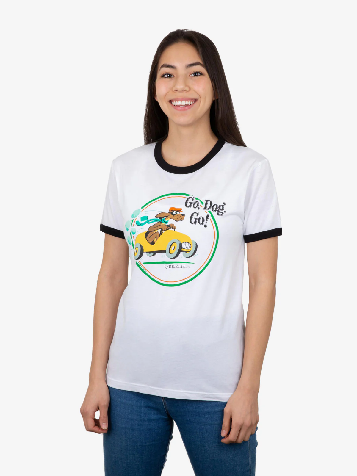 Go, Dog. Go! Unisex Ringer T-Shirt - Image 3