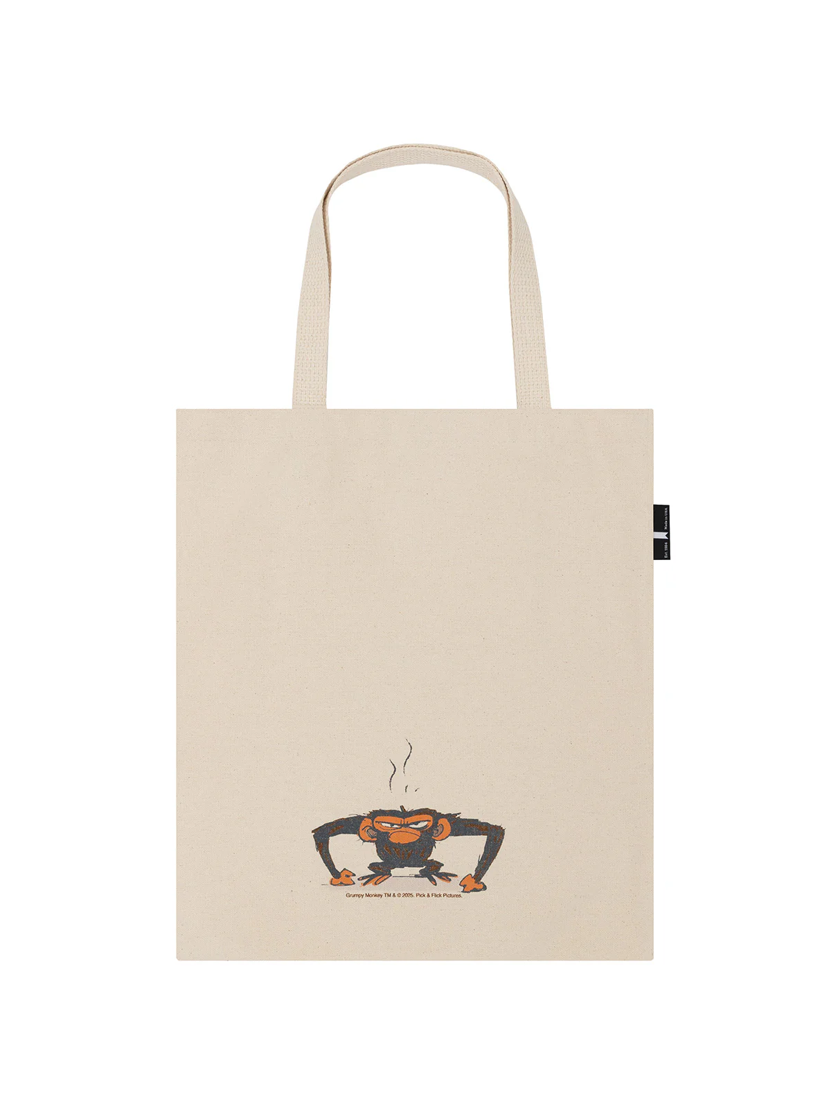 Grumpy Monkey tote bag - Image 2