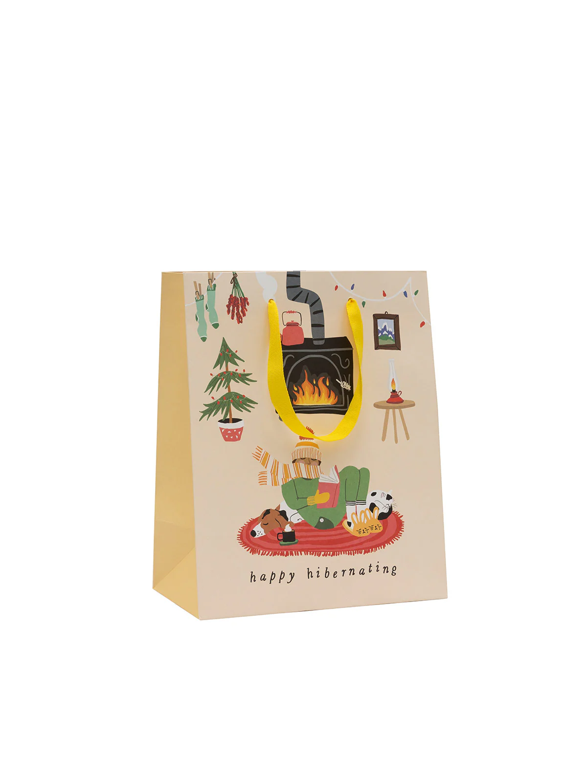 Happy Hibernating small gift bag