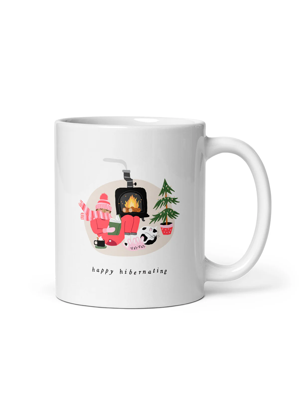 Happy Hibernating Mug (Print Shop) - Image 2