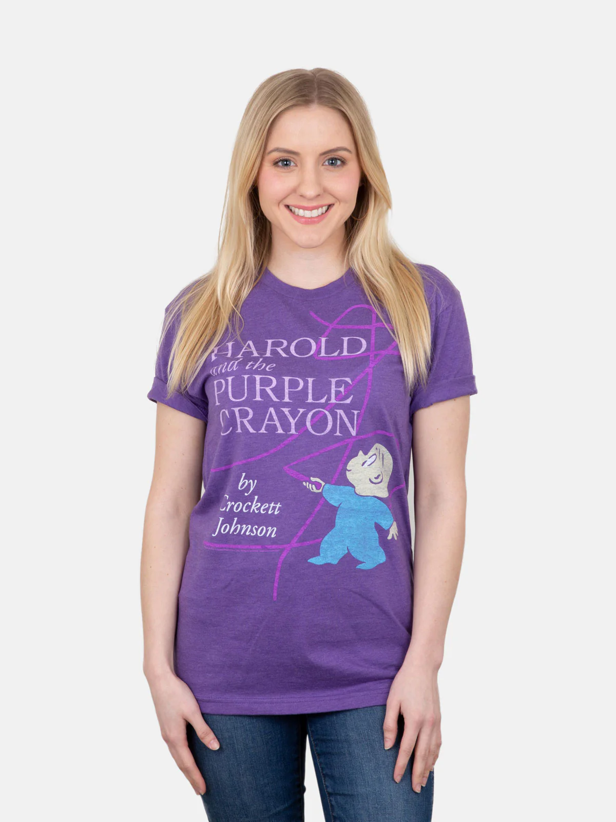 Harold and the Purple Crayon Unisex T-Shirt - Image 3