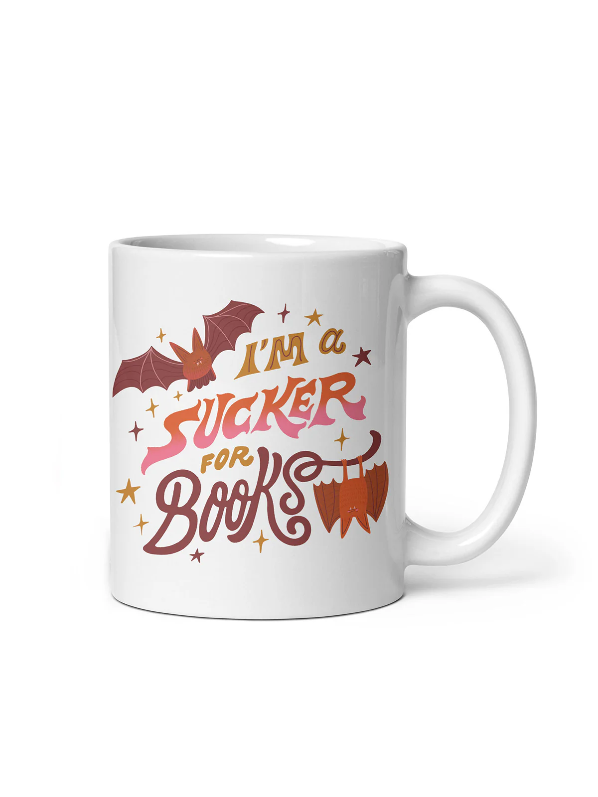 I'm a Sucker for Books Mug (Print Shop) - Image 2