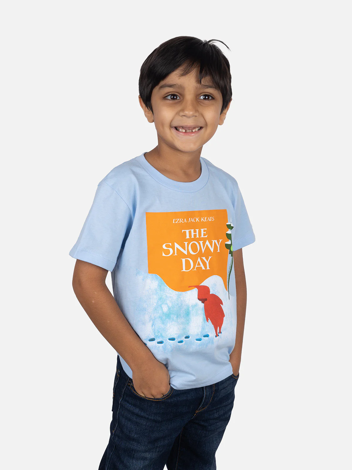 The Snowy Day Kids' T-Shirt - Image 2
