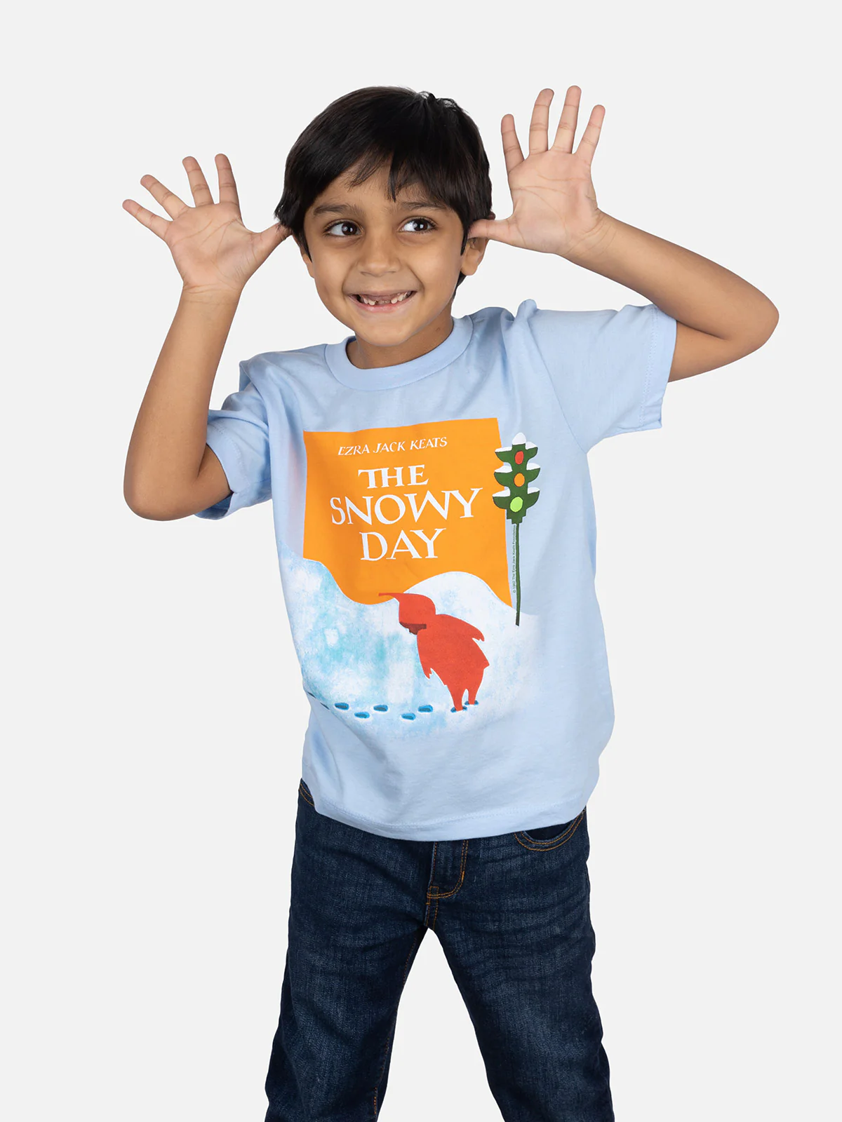 The Snowy Day Kids' T-Shirt - Image 3
