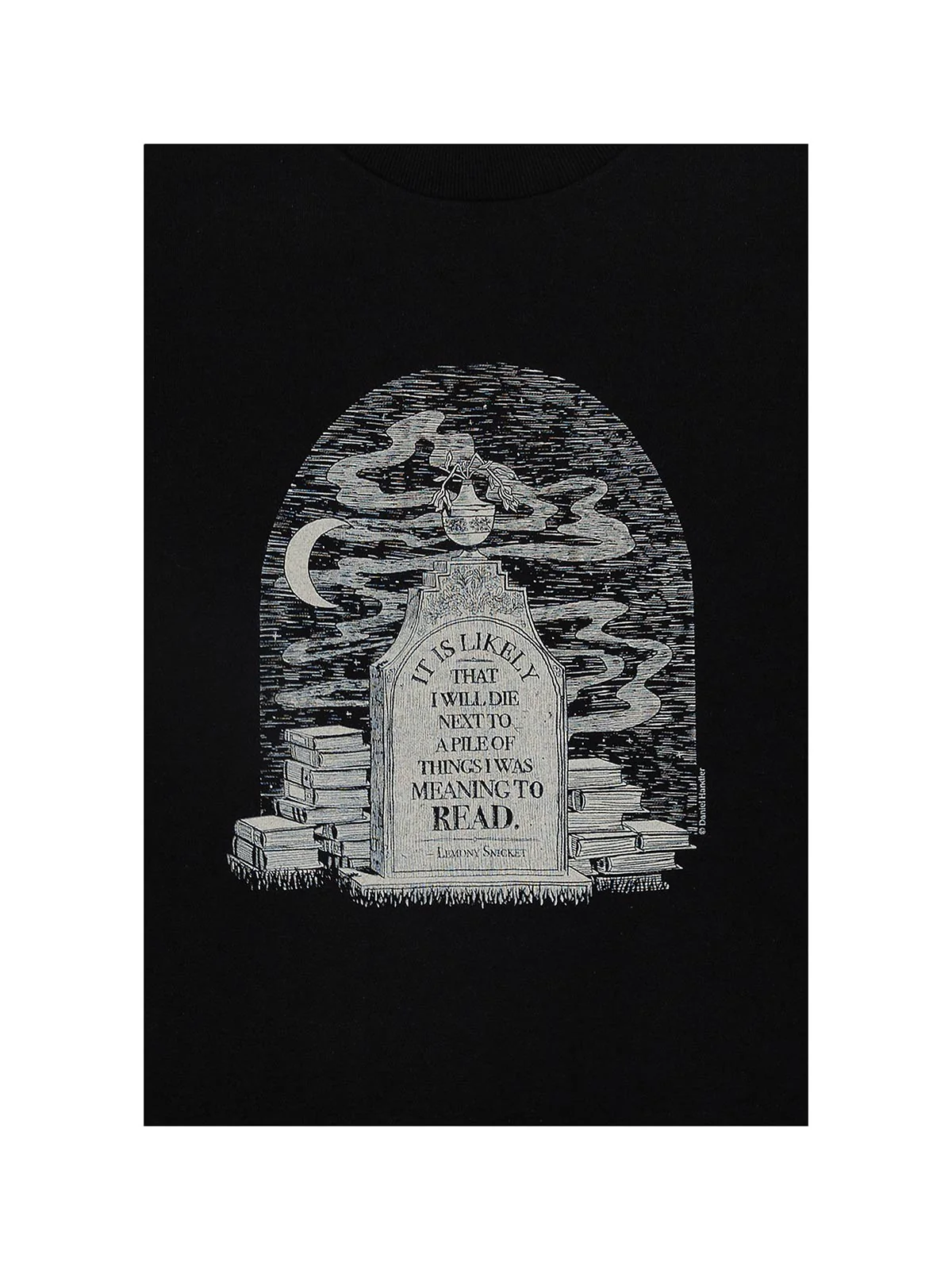 Lemony Snicket: Things I Was Meaning to Read Unisex T-Shirt - Image 2