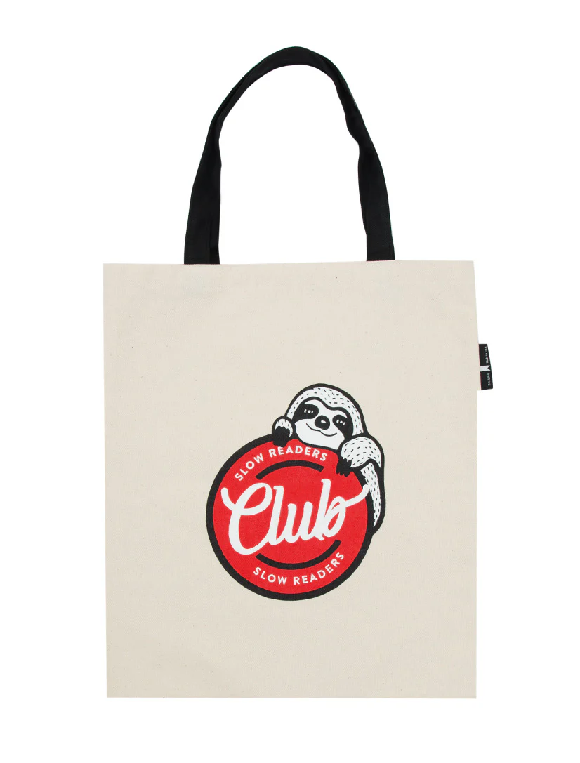 Book Sloth - Let's Hang and Read tote bag - Image 2