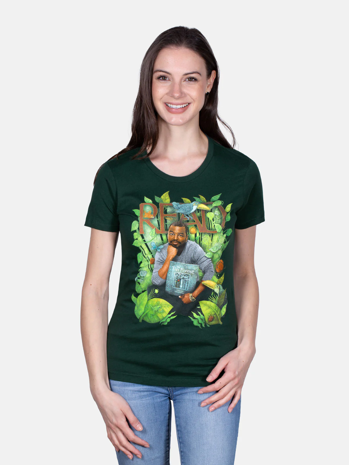 LeVar Burton READ Women's Crew T-Shirt - Image 2