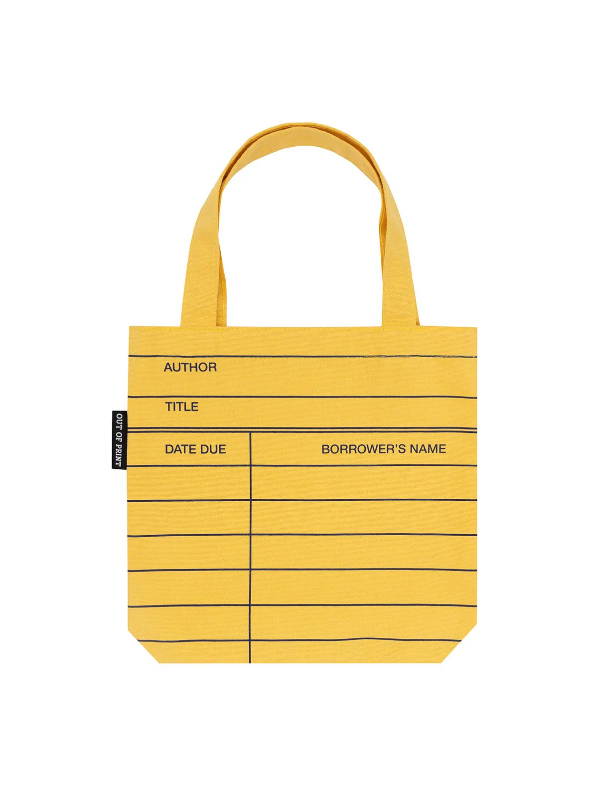 Library Card mini tote bag