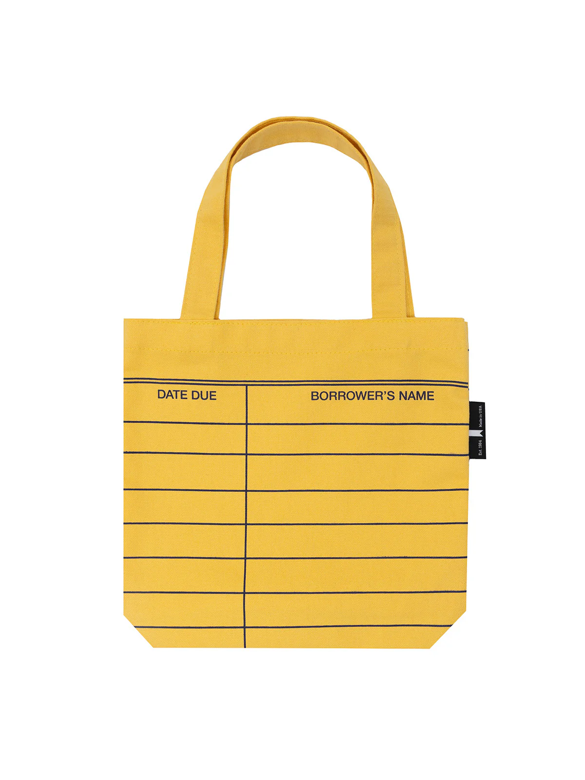 Library Card mini tote bag - Image 2