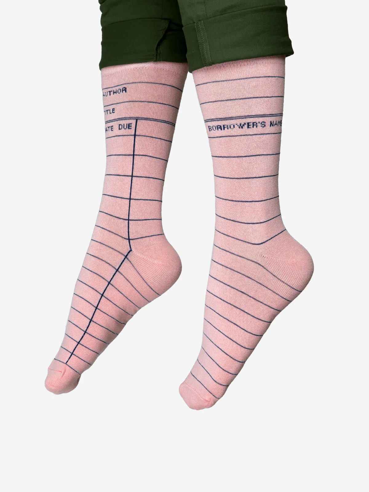 Library Card: Pink socks - Image 2