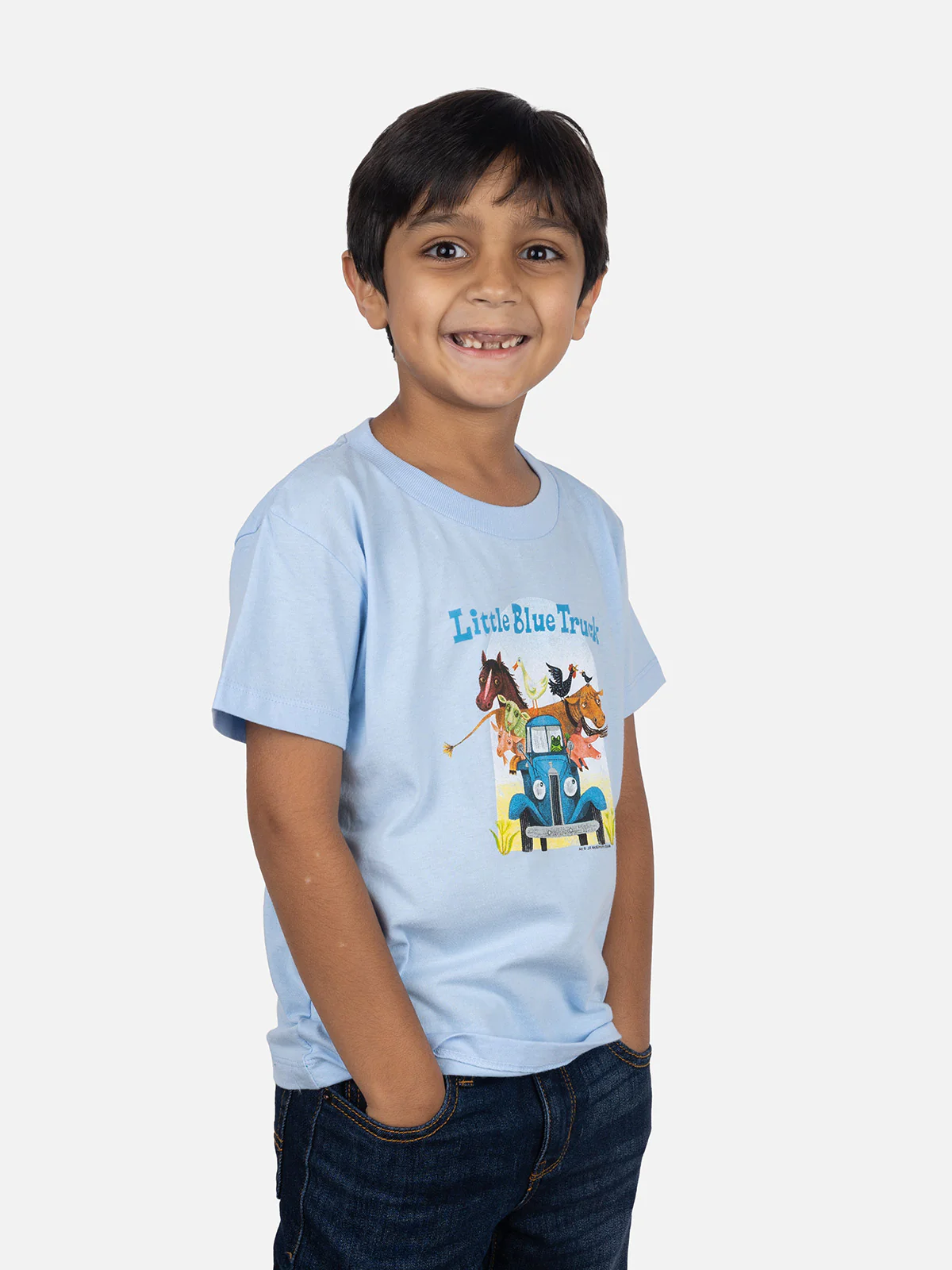 Little Blue Truck Kids' T-Shirt - Image 2