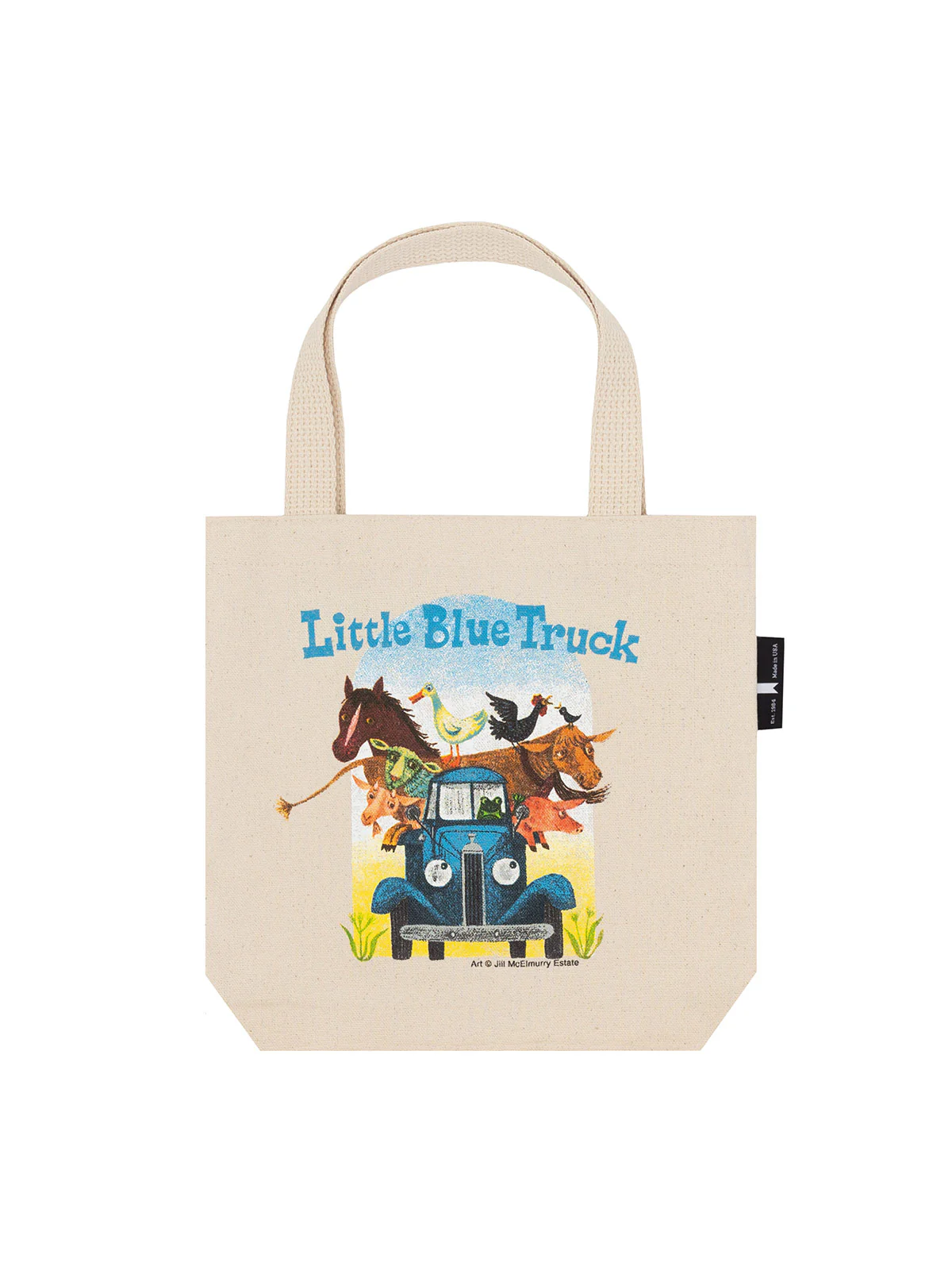 Little Blue Truck mini tote bag - Image 2