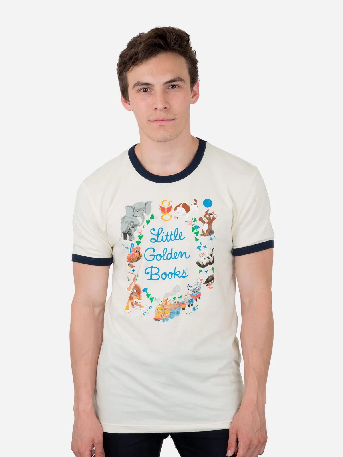 Little Golden Books Unisex Ringer T-Shirt - Image 2