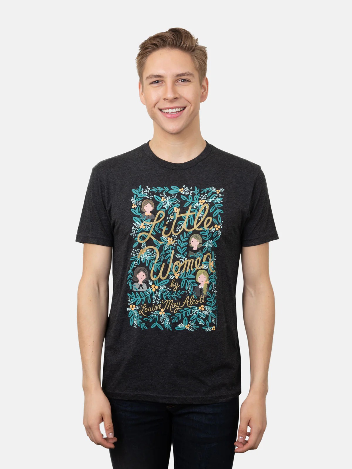 Little Women (Puffin in Bloom) Unisex T-Shirt - Image 2